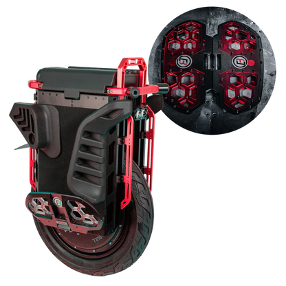 Extreme Bull Commander Mini: 16 Inch | 134V | 2400Wh | Suspension | Electric Unicycle